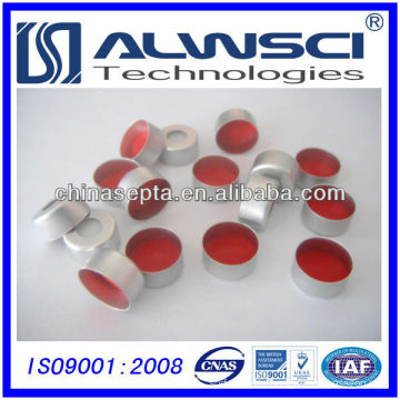 Best price with high quality 11mm Aluminum Crimp Cap and PTFE Silicone Septa